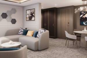 Signature Suite, Living Area, Silver Endeavour