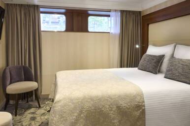 Standard Cabin, Emerald Deck, MS Lord Byron, Riviera Travel