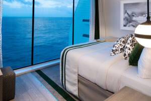 Edge Villa Suite bedroom, Celebrity Edge