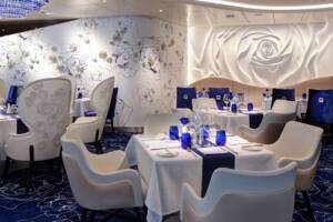AquaClass exclusive Restaurant, Blu on board Celebrity Edge