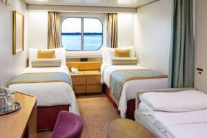 Ocean View Twin Stateroom, Zuiderdam