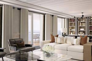 Grand Suite Living Area, Seven Seas Grandeur