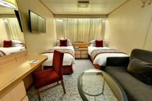 Superior Inside Cabin Bedroom, Borealis, Fred. Olsen Cruise Lines