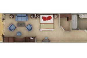 Classic Veranda Suite Floorplan