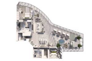 Iconic Suite Floor Plan, Celebrity Cruises