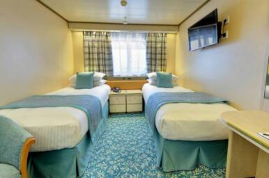 Superior Ocean View Wheelchair Adapted Bedroom, Bolette, Fred. Olsen Cruise Lines - Image based on a B grade cabin, configuration may differ