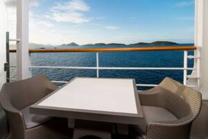 Club Veranda Stateroom Balcony on Azamara Quest
