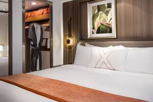 Celebrity Suite Bedroom on Celebrity Silhouette