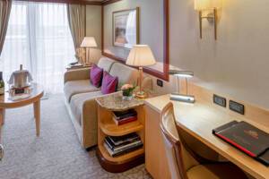 Penthouse Suite Living Area, Queen Victoria, Cunard