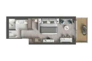 Premium Veranda floor plan, Silver Endeavour