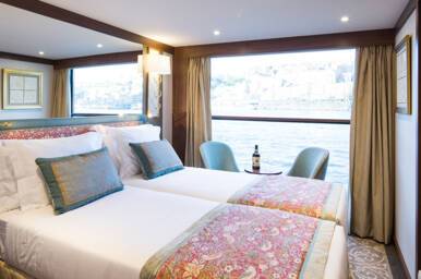 Standard Stern Cabin, Middle Deck (Configuration may vary), MS Douro Elegance, Riviera Travel