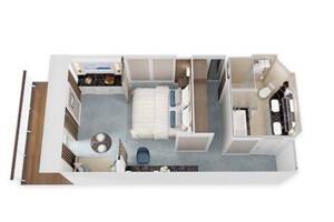 Serenity Suite Layout, Seven Seas Grandeur
