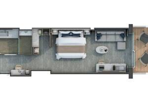 Deluxe Veranda Suite Floorplan