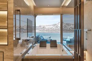 Owner's Suite bathroom view, Silver Endeavour