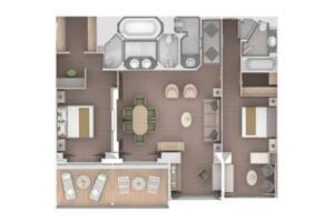 Owner's Suite Floor Plan, Silver Moon