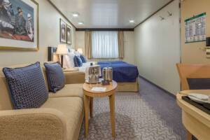 Britannia Oceanview Living Area, Queen Elizabeth, Cunard