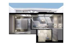 Emerald Azzurra Deluxe Balcony Suite layout