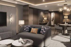 Master Suite, Living Area, Silver Endeavour