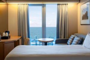 Deluxe Balcony Bedroom, Arcadia, P&O Cruises