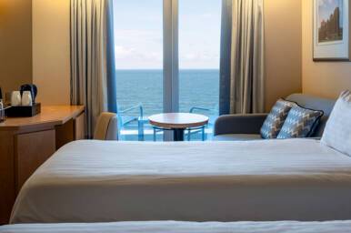 Deluxe Balcony Bedroom, Arcadia, P&O Cruises
