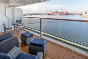 Queens Suite Balcony, Queen Victoria, Cunard