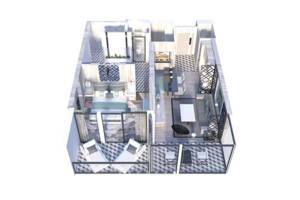 Royal Suite floor plan, Celebrity Apex