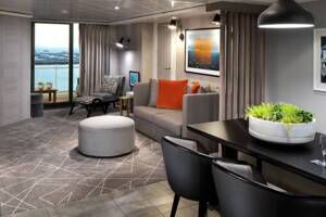 Royal Suite Living Room on Celebrity Summit