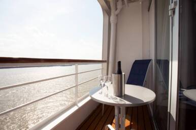 Balcony, Ambience, Ambassador Cruise Lines