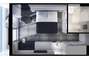 Emerald Sakara Balcony Suite Floor Plan