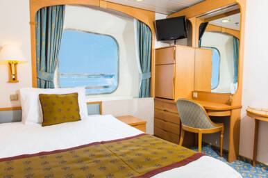 Single Outside Bedroom), Aurora, P&O Cruises