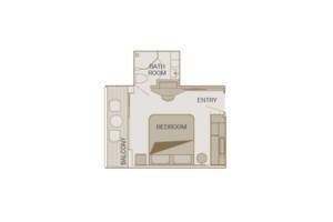 Floor Plan, Balcony Suite (C), Scenic Gem