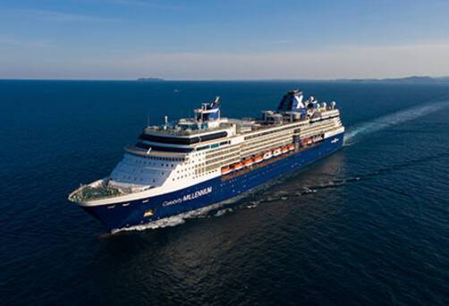 Celebrity Millennium at sea