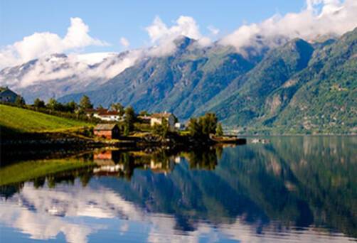 View of Hardangerfjord