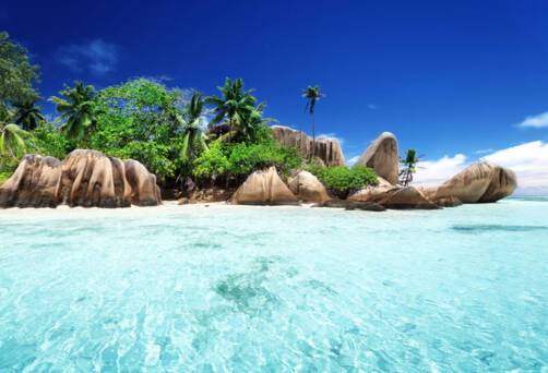 La Digue island, Seychelles