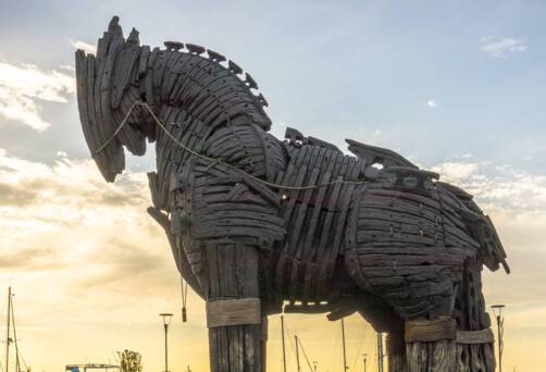 Canakkale, Turkey Trojan Horse