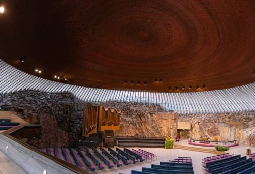 Temppeliaukio Church Finland
