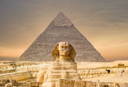 Sphinx and the Great Pyramids