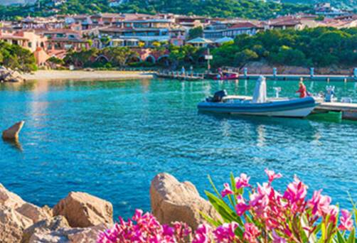 A panoramic view of Olbia