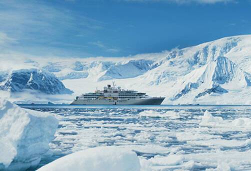 Silver Endeavour in Wilhelmina, Antarctica