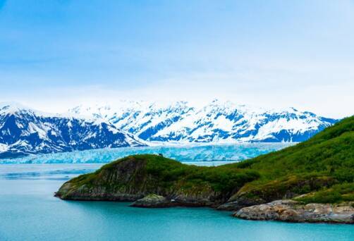 Cruising Hubbard Glacier