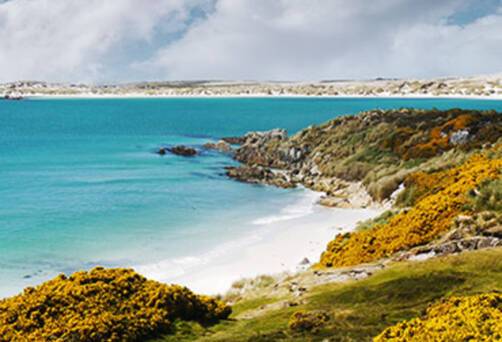 A panoramic view of Stanley