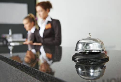 Check out of the hotel