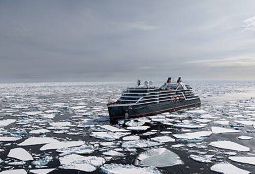 Seabourn Venture at sea