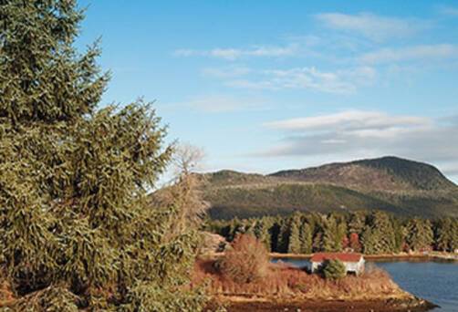 A view of Klawock in Alaska