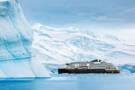 MS Roald Amundsen in Fournier Bay, Antarctica