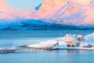 A wooden pier in Tromso