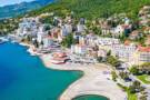 A panoramic aerial view of Opatija