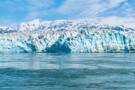 A panoramic view of Hubbard Glacier