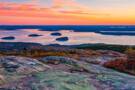 Sunrise from the Summit of Mount Cadillac in Acadia National Park