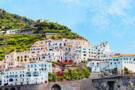 A panoramic view of Amalfi
